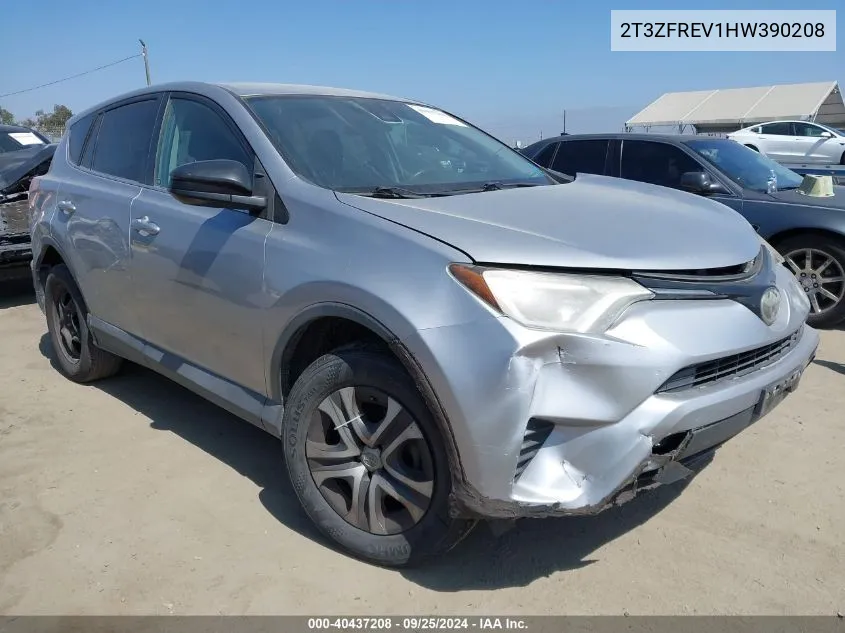 2017 Toyota Rav4 Le VIN: 2T3ZFREV1HW390208 Lot: 40437208