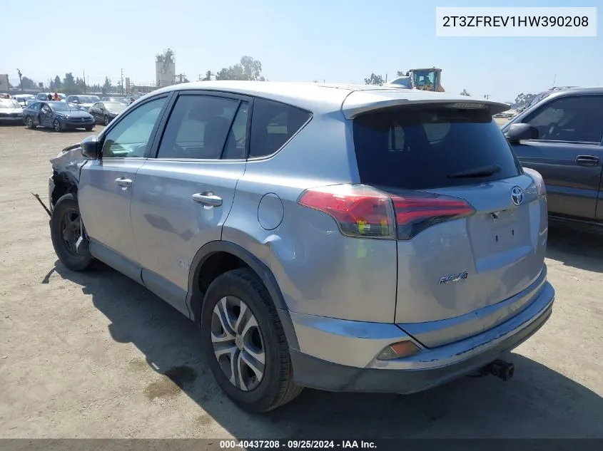 2T3ZFREV1HW390208 2017 Toyota Rav4 Le