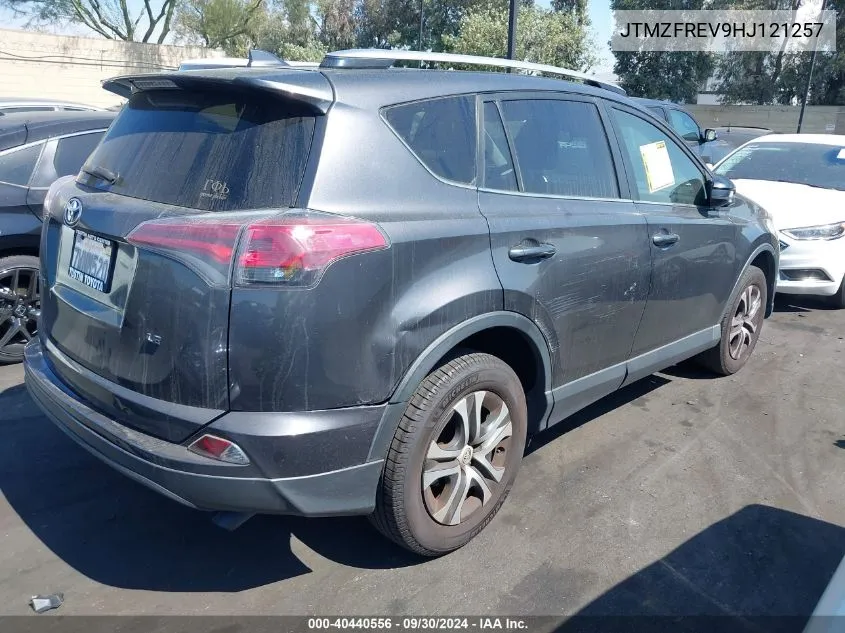 JTMZFREV9HJ121257 2017 Toyota Rav4 Le