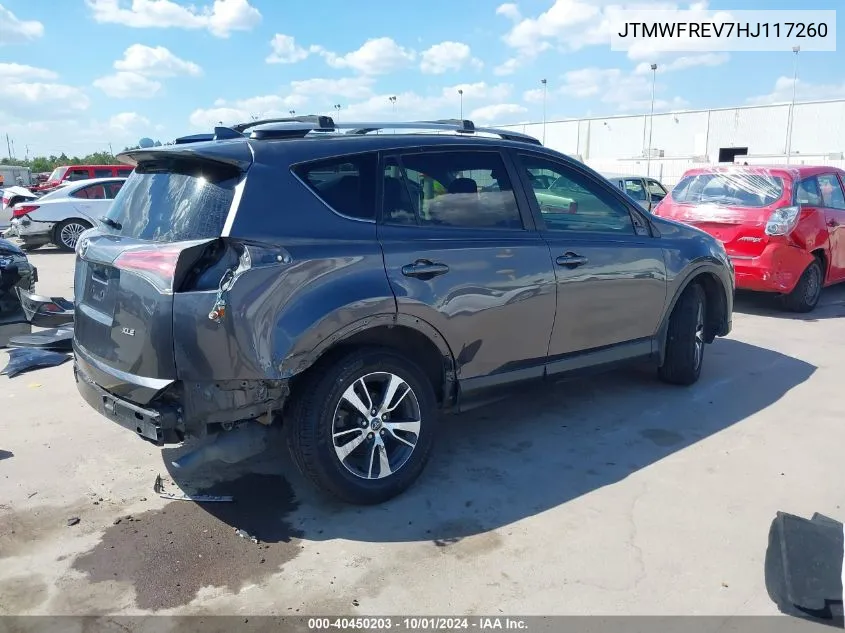 JTMWFREV7HJ117260 2017 Toyota Rav4 Xle