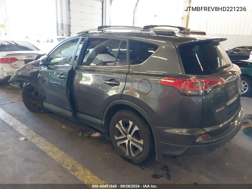 JTMBFREV8HD221236 2017 Toyota Rav4 Le