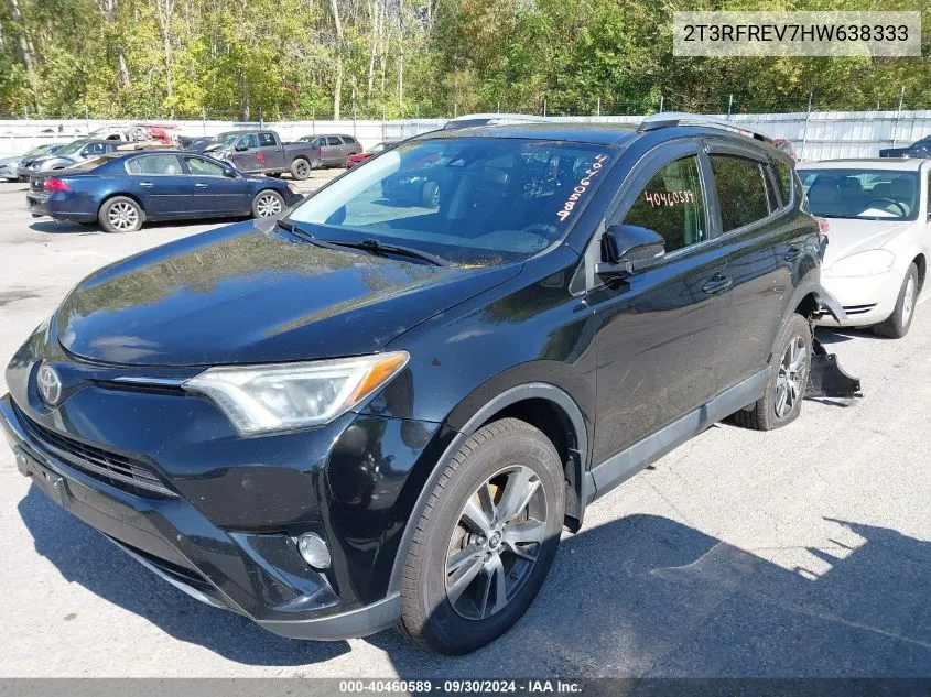 2017 Toyota Rav4 Xle VIN: 2T3RFREV7HW638333 Lot: 40460589