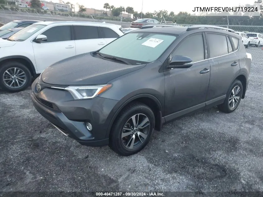 2017 Toyota Rav4 Xle VIN: JTMWFREV0HJ719224 Lot: 40471287