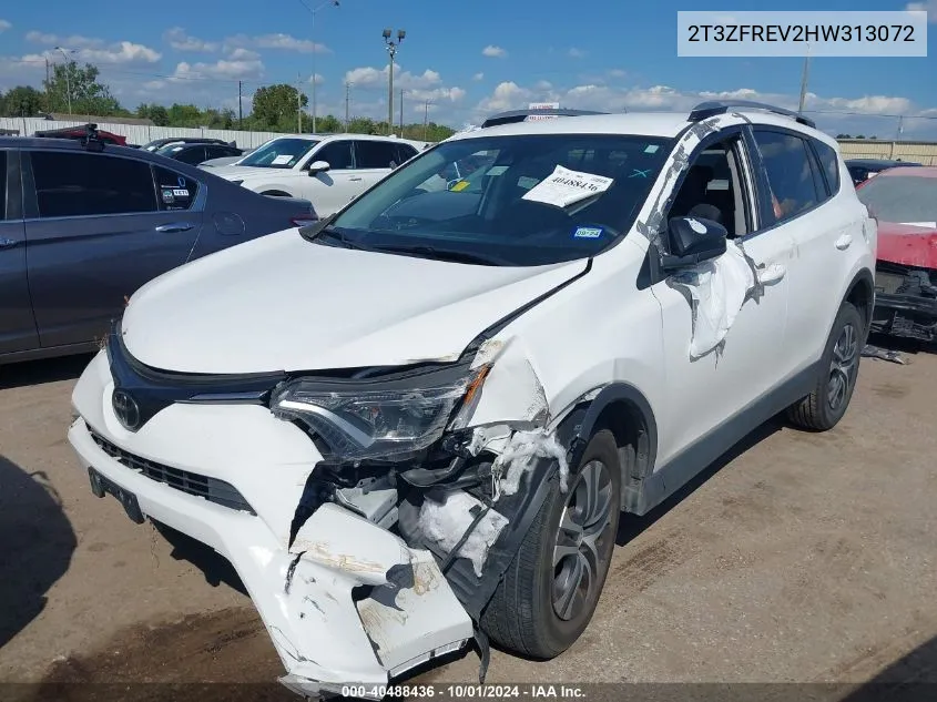 2017 Toyota Rav4 Le VIN: 2T3ZFREV2HW313072 Lot: 40488436