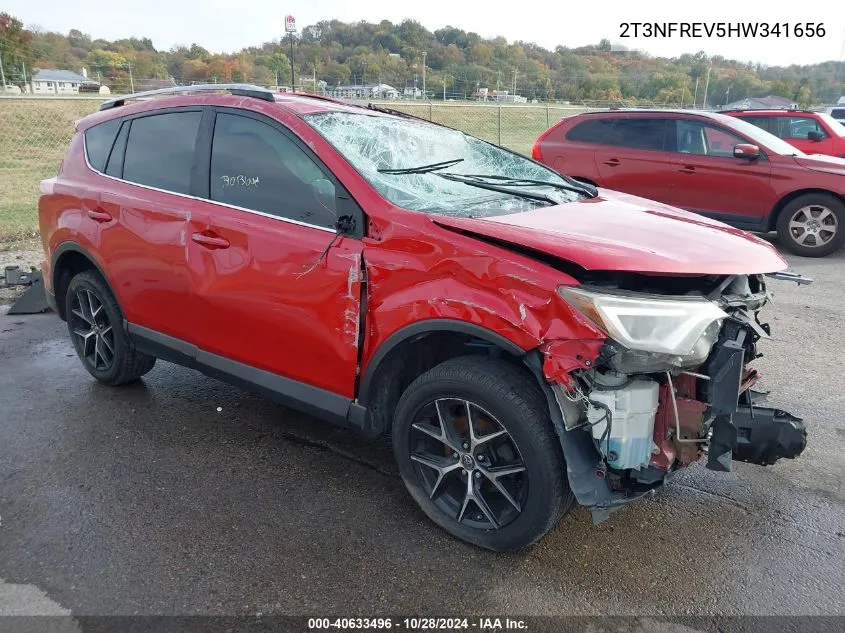 2017 Toyota Rav4 Se VIN: 2T3NFREV5HW341656 Lot: 40633496