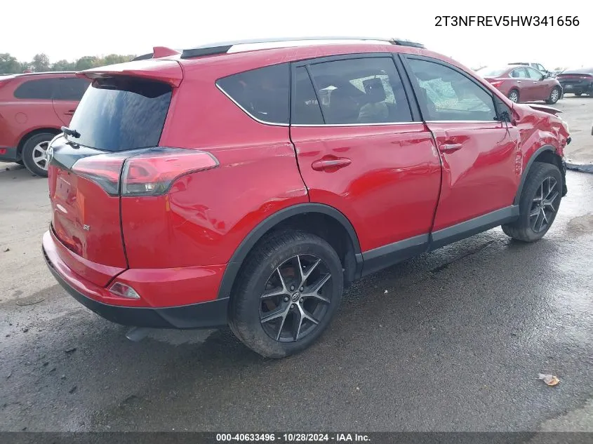 2T3NFREV5HW341656 2017 Toyota Rav4 Se