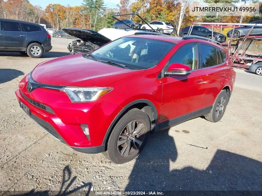 JTMRFREVXHJ149956 2017 Toyota Rav4 Xle