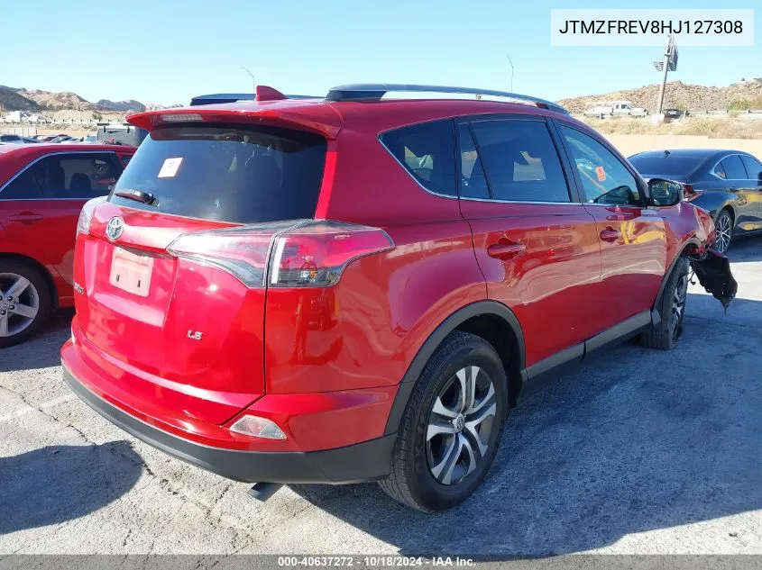 2017 Toyota Rav4 Le VIN: JTMZFREV8HJ127308 Lot: 40637272