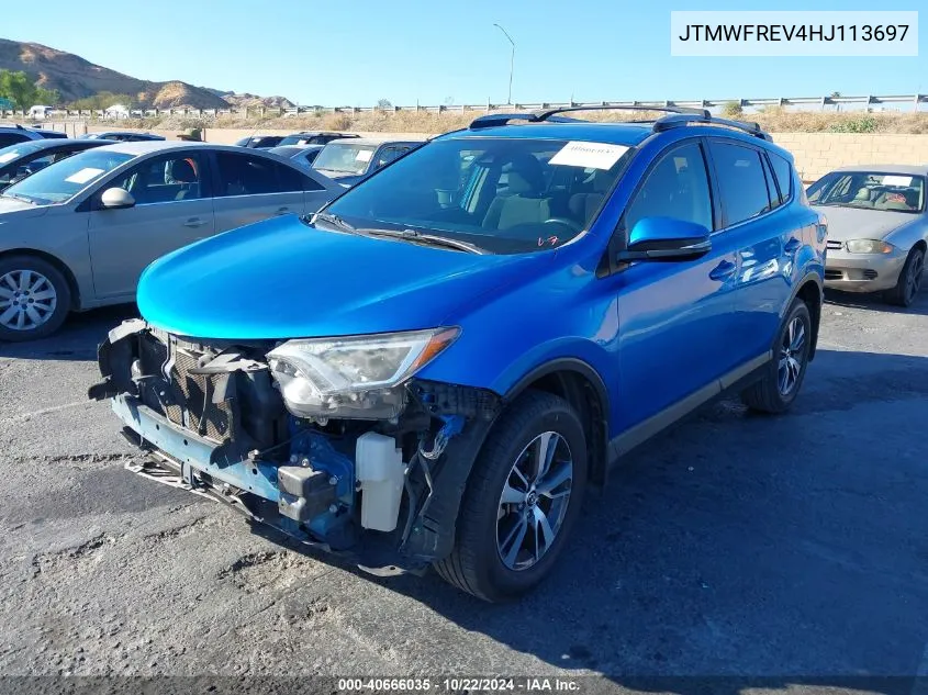 2017 Toyota Rav4 Xle VIN: JTMWFREV4HJ113697 Lot: 40666035