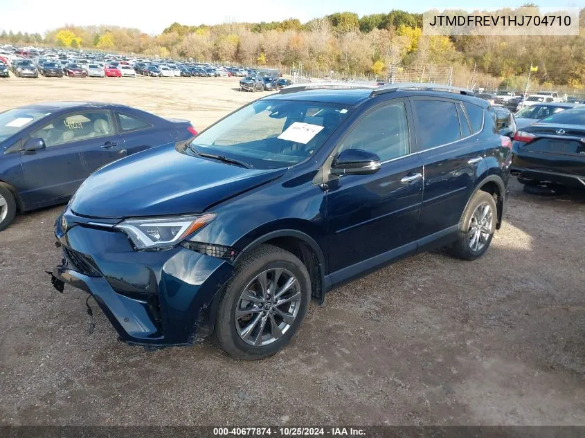 2017 Toyota Rav4 Limited VIN: JTMDFREV1HJ704710 Lot: 40677874