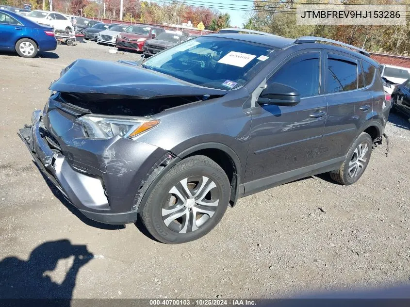 2017 Toyota Rav4 Le VIN: JTMBFREV9HJ153286 Lot: 40700103