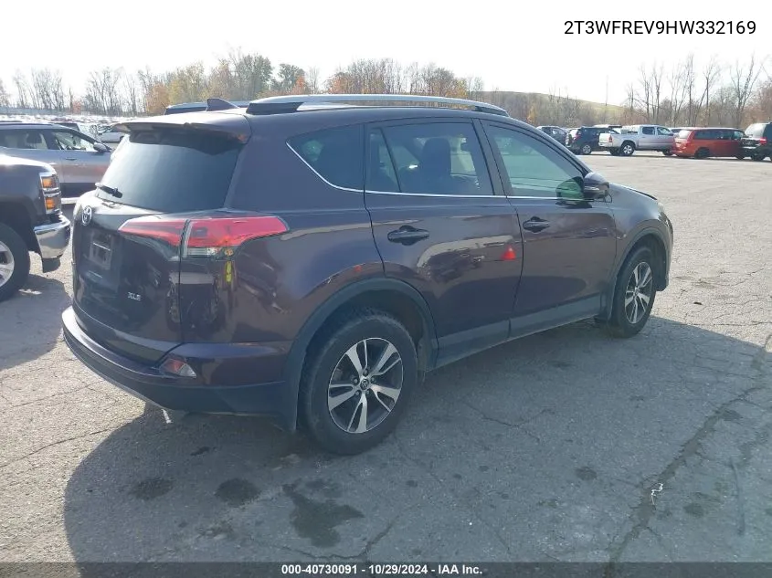 2T3WFREV9HW332169 2017 Toyota Rav4 Xle