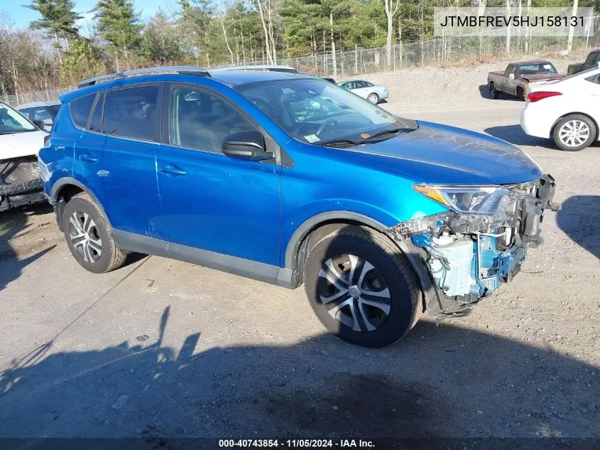 2017 Toyota Rav4 Le VIN: JTMBFREV5HJ158131 Lot: 40743854