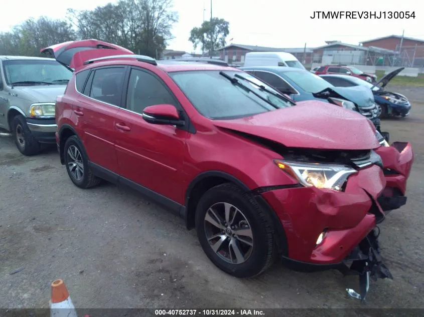 JTMWFREV3HJ130054 2017 Toyota Rav4 Xle