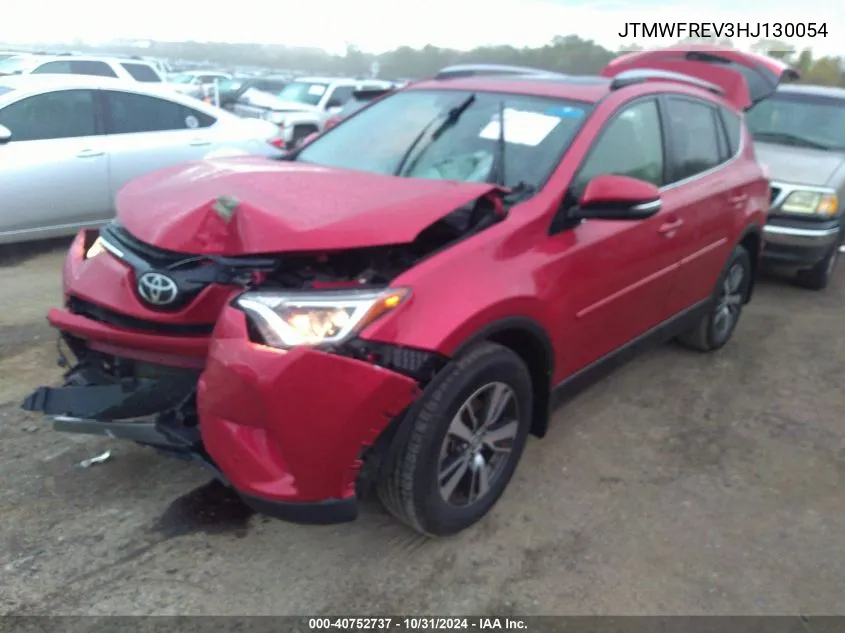 JTMWFREV3HJ130054 2017 Toyota Rav4 Xle