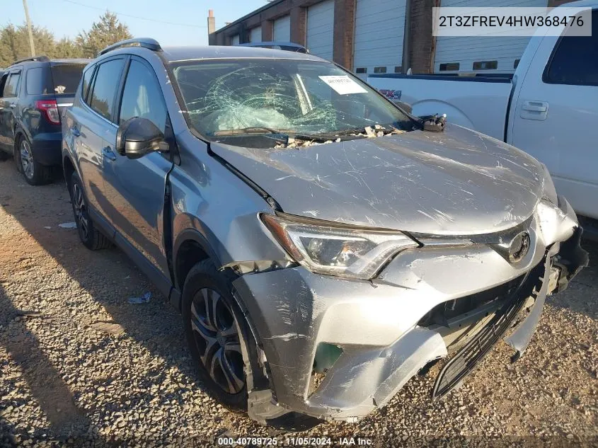 2017 Toyota Rav4 Le VIN: 2T3ZFREV4HW368476 Lot: 40789725