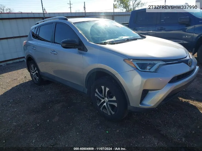 2017 Toyota Rav4 Le VIN: 2T3ZFREV6HW337990 Lot: 40804909