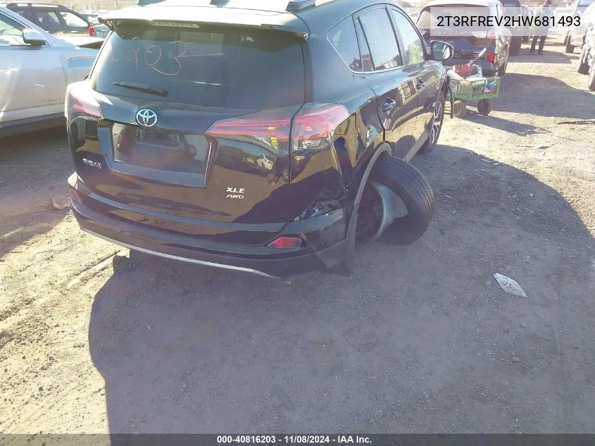 2T3RFREV2HW681493 2017 Toyota Rav4 Xle