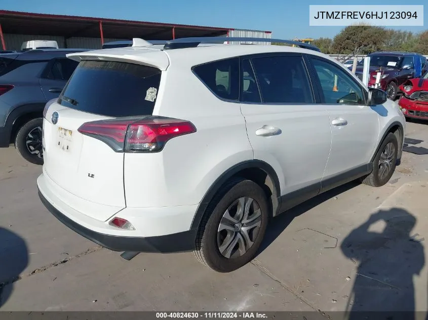 JTMZFREV6HJ123094 2017 Toyota Rav4 Le