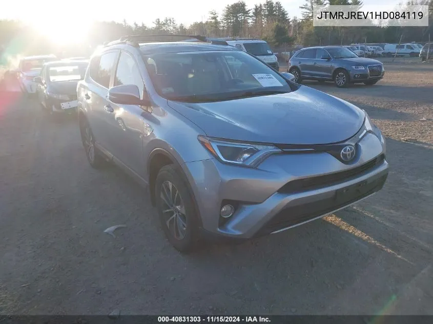 2017 Toyota Rav4 Hybrid Xle VIN: JTMRJREV1HD084119 Lot: 40831303