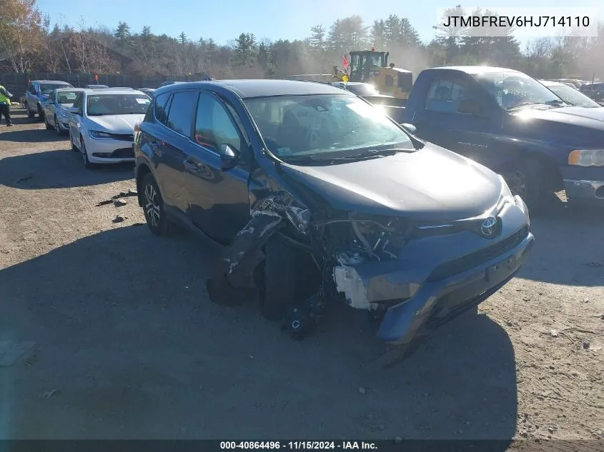 2017 Toyota Rav4 Le VIN: JTMBFREV6HJ714110 Lot: 40864496