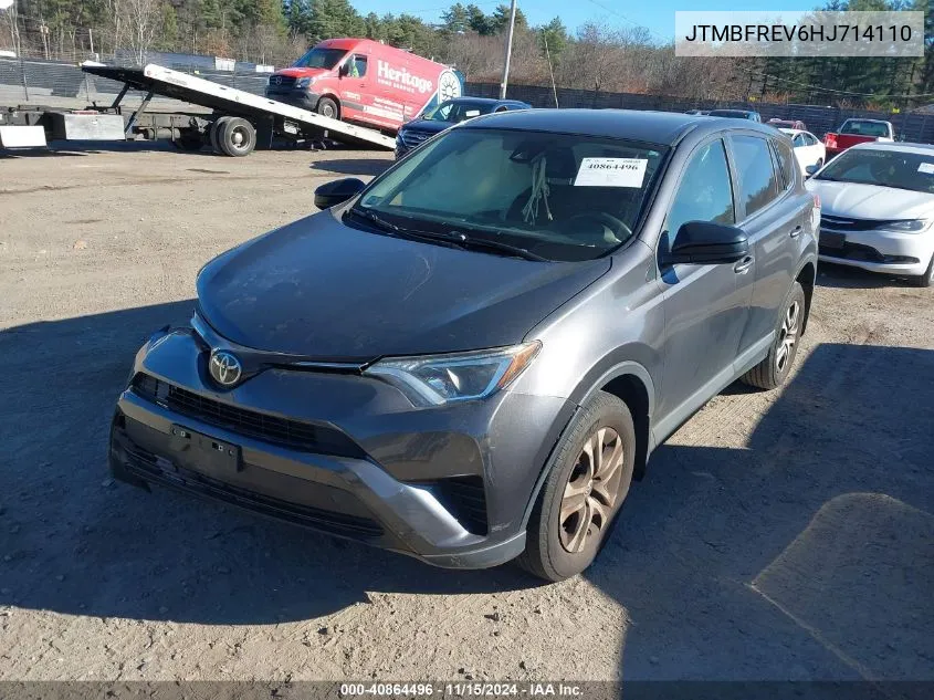 2017 Toyota Rav4 Le VIN: JTMBFREV6HJ714110 Lot: 40864496