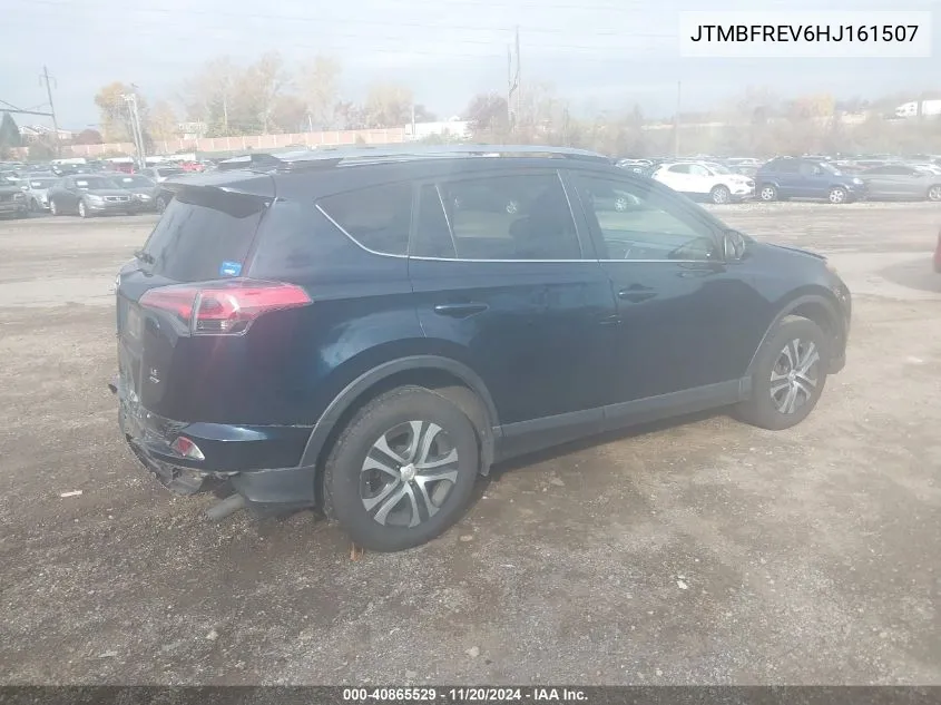 2017 Toyota Rav4 Le VIN: JTMBFREV6HJ161507 Lot: 40865529