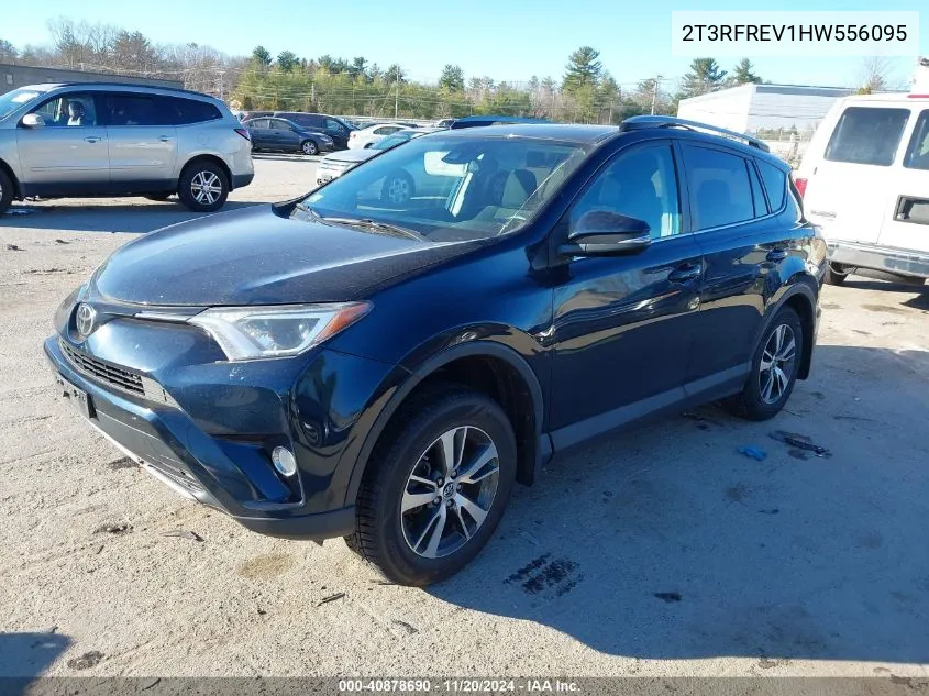 2017 Toyota Rav4 Xle VIN: 2T3RFREV1HW556095 Lot: 40878690