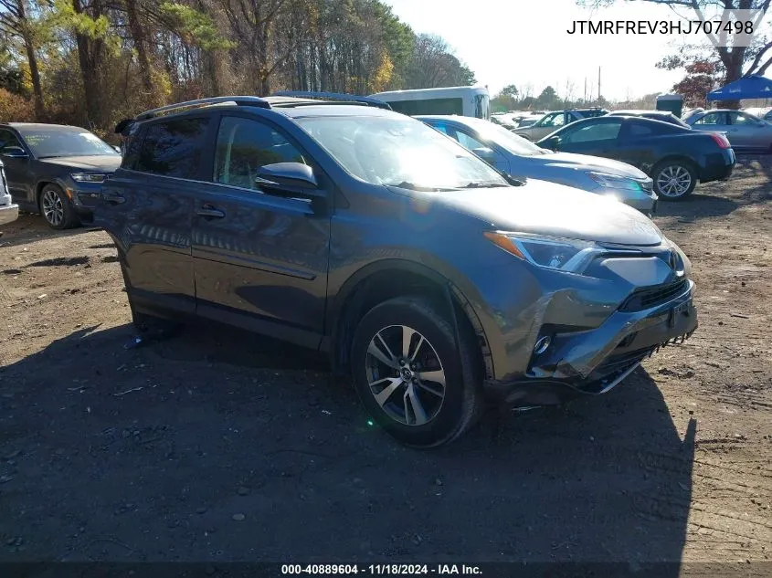 2017 Toyota Rav4 Xle VIN: JTMRFREV3HJ707498 Lot: 40889604