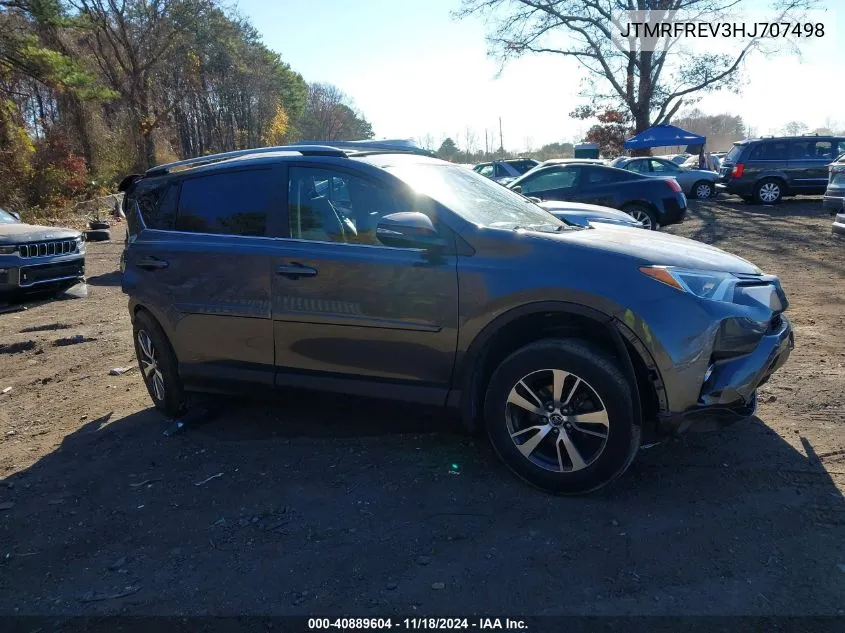 2017 Toyota Rav4 Xle VIN: JTMRFREV3HJ707498 Lot: 40889604