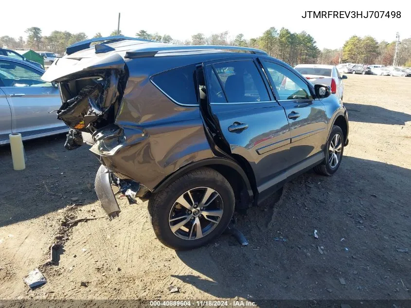 2017 Toyota Rav4 Xle VIN: JTMRFREV3HJ707498 Lot: 40889604