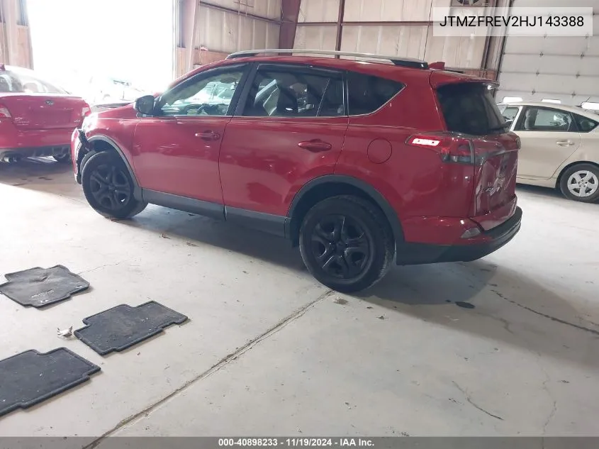 2017 Toyota Rav4 Le VIN: JTMZFREV2HJ143388 Lot: 40898233