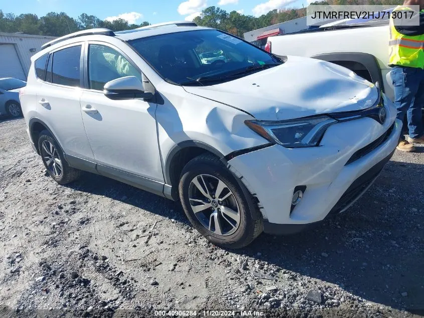 2017 Toyota Rav4 Xle VIN: JTMRFREV2HJ713017 Lot: 40906284