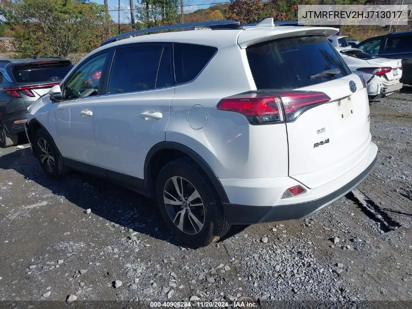 2017 Toyota Rav4 Xle VIN: JTMRFREV2HJ713017 Lot: 40906284