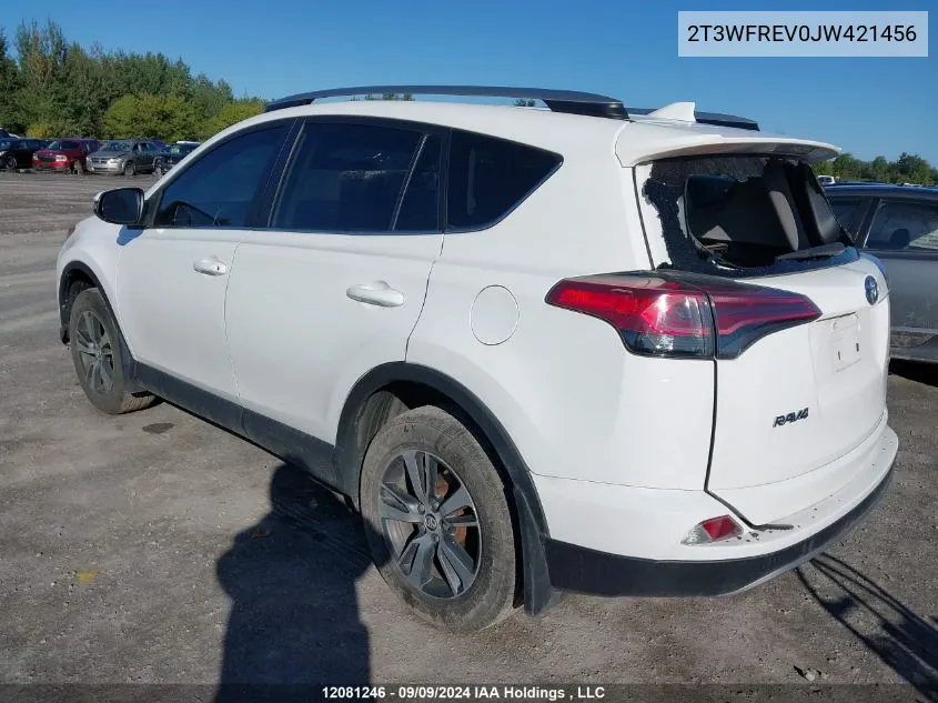 2018 Toyota Rav4 Adventure/Xle VIN: 2T3WFREV0JW421456 Lot: 12081246