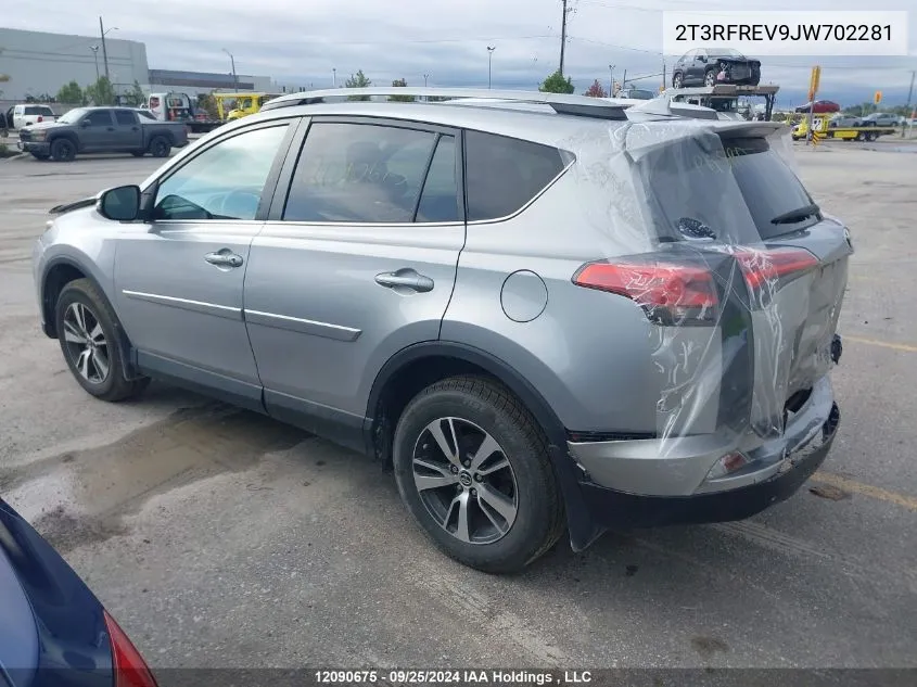 2T3RFREV9JW702281 2018 Toyota Rav4 Xle