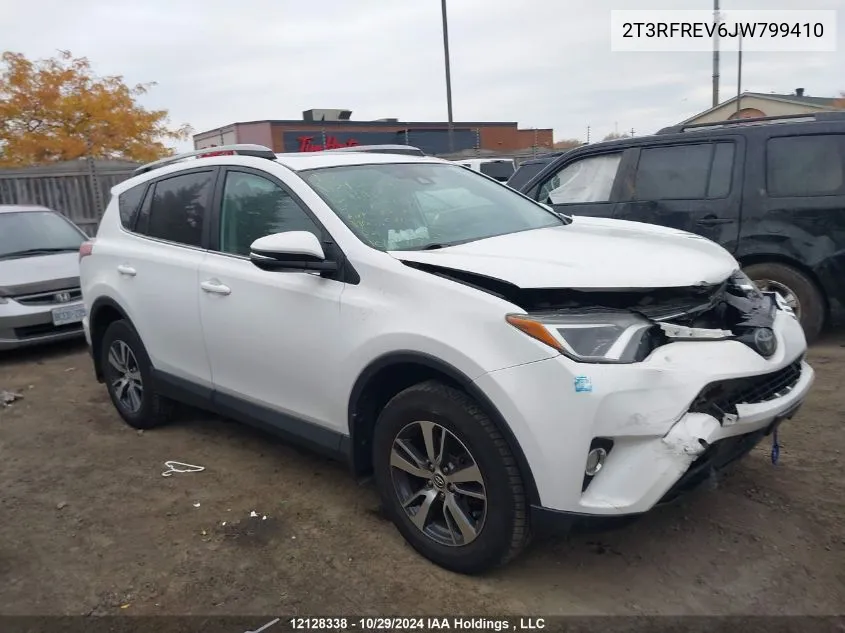 2018 Toyota Rav4 Xle VIN: 2T3RFREV6JW799410 Lot: 12128338