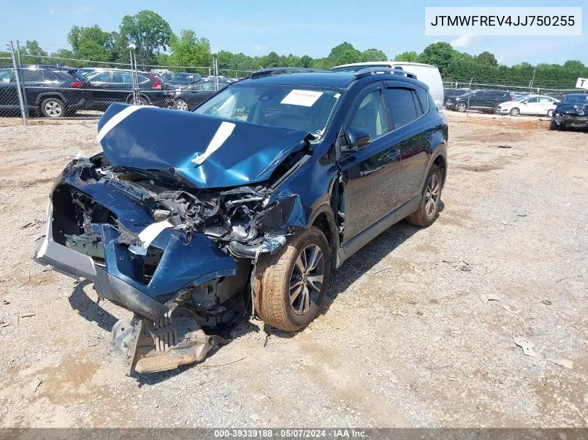 2018 Toyota Rav4 Xle VIN: JTMWFREV4JJ750255 Lot: 39339188