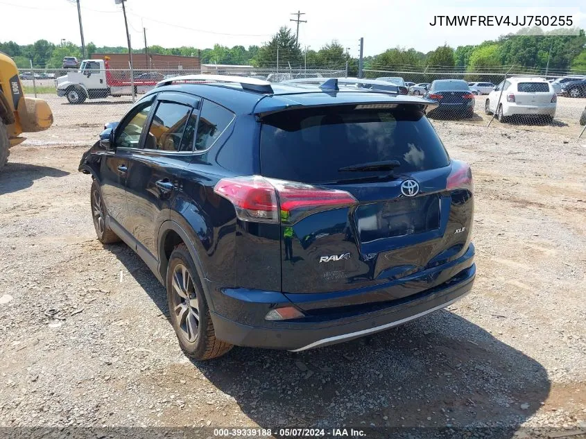 2018 Toyota Rav4 Xle VIN: JTMWFREV4JJ750255 Lot: 39339188