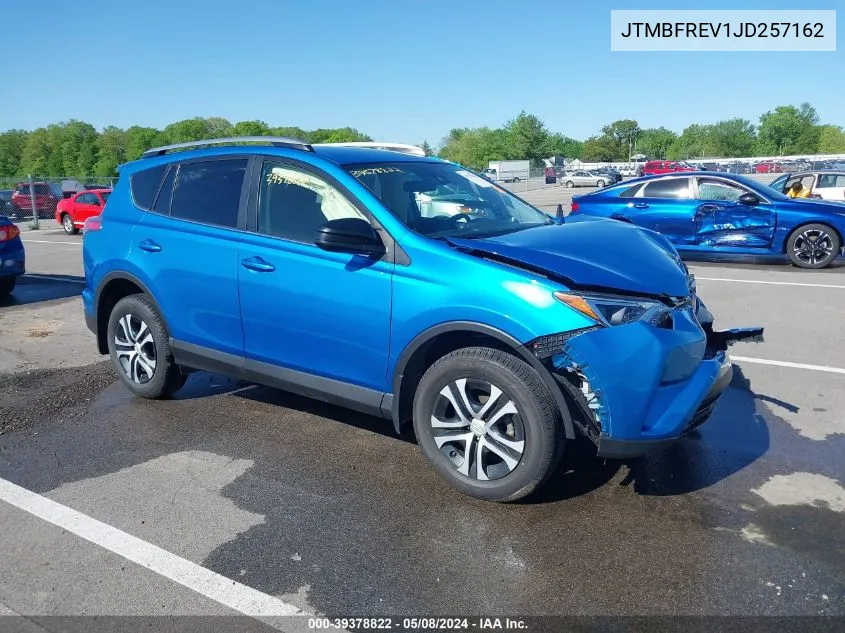 2018 Toyota Rav4 Le VIN: JTMBFREV1JD257162 Lot: 39378822