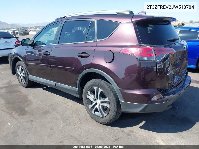 2T3ZFREV2JW518784 2018 Toyota Rav4 Le