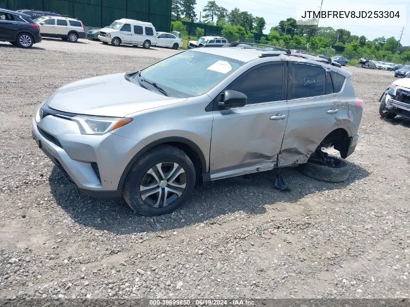 2018 Toyota Rav4 Le VIN: JTMBFREV8JD253304 Lot: 39699850