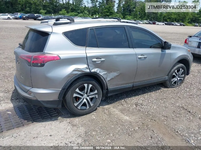 2018 Toyota Rav4 Le VIN: JTMBFREV8JD253304 Lot: 39699850