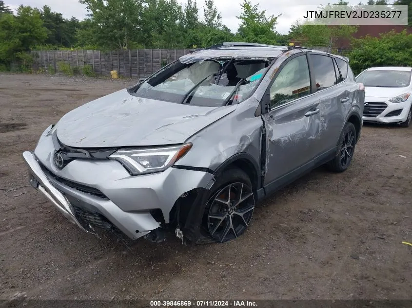 2018 Toyota Rav4 Se VIN: JTMJFREV2JD235277 Lot: 39846869