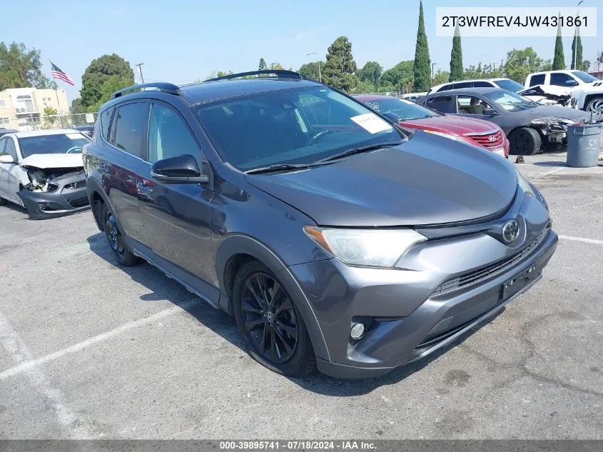 2018 Toyota Rav4 Adventure VIN: 2T3WFREV4JW431861 Lot: 39895741