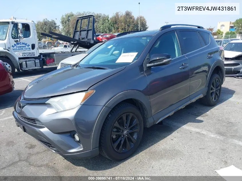 2018 Toyota Rav4 Adventure VIN: 2T3WFREV4JW431861 Lot: 39895741