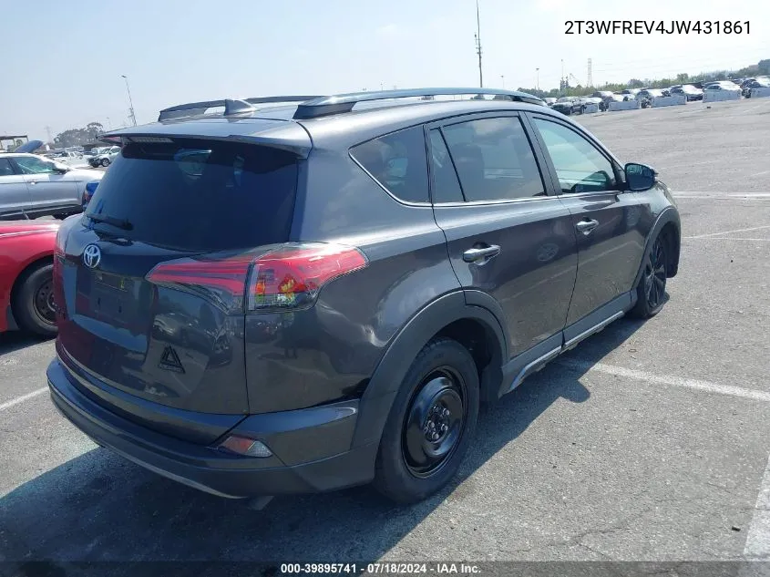 2018 Toyota Rav4 Adventure VIN: 2T3WFREV4JW431861 Lot: 39895741