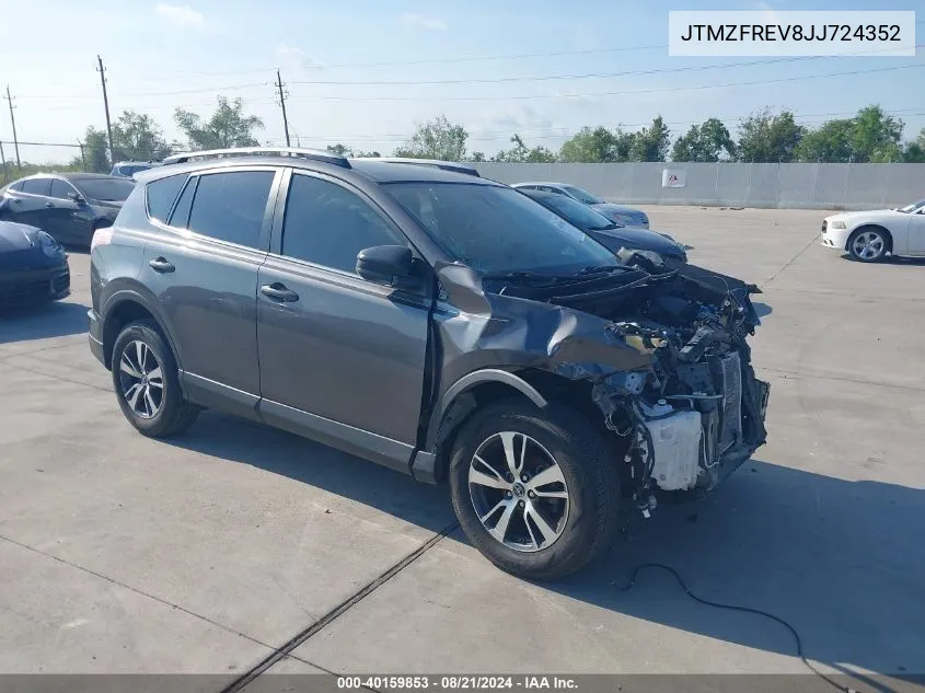 2018 Toyota Rav4 Le VIN: JTMZFREV8JJ724352 Lot: 40159853