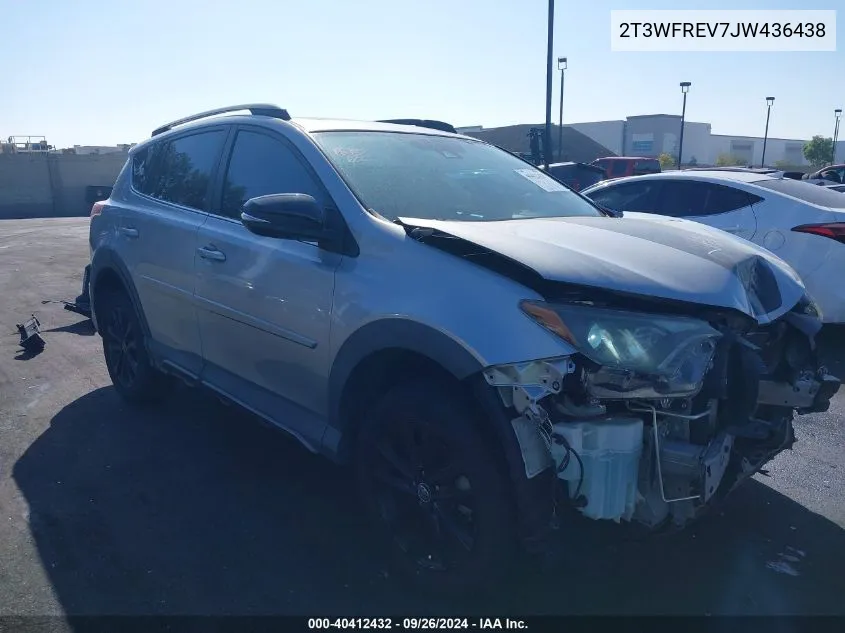 2018 Toyota Rav4 Adventure VIN: 2T3WFREV7JW436438 Lot: 40412432