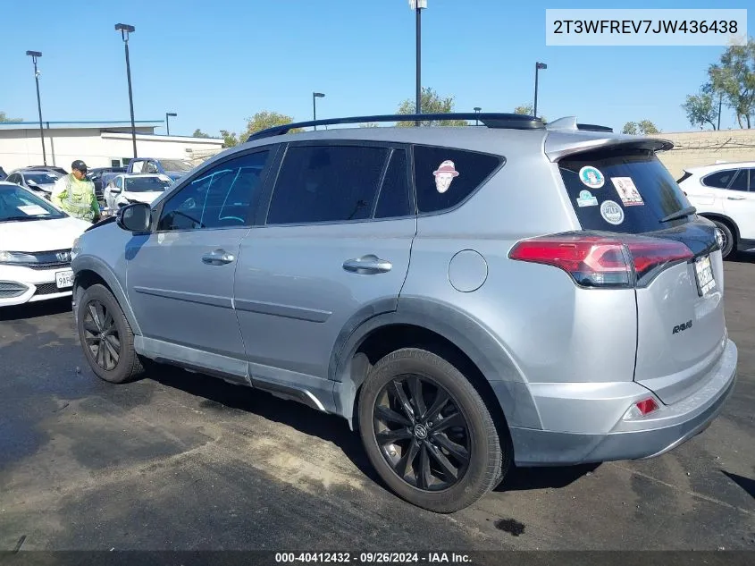 2018 Toyota Rav4 Adventure VIN: 2T3WFREV7JW436438 Lot: 40412432